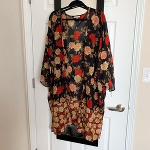 Lightweight Floral Kimono